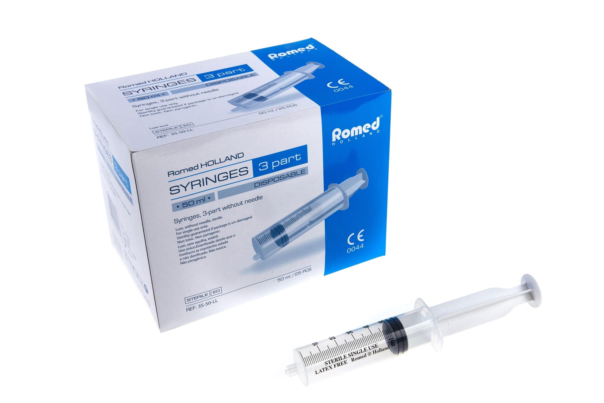 Sprutor 3 ml utan nål · 100-pack
